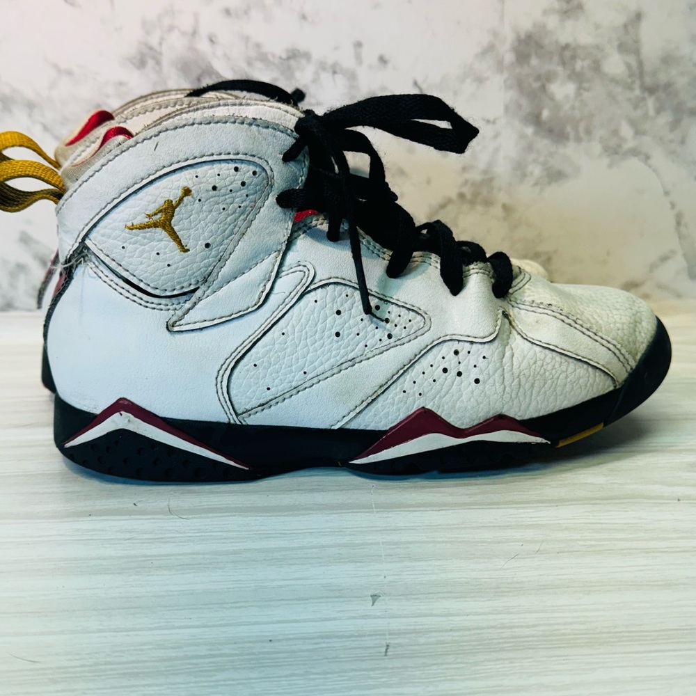 Nike Air Jordan 7 Retro Cardinal 2022 PS DJ2778-106 Size 3Y